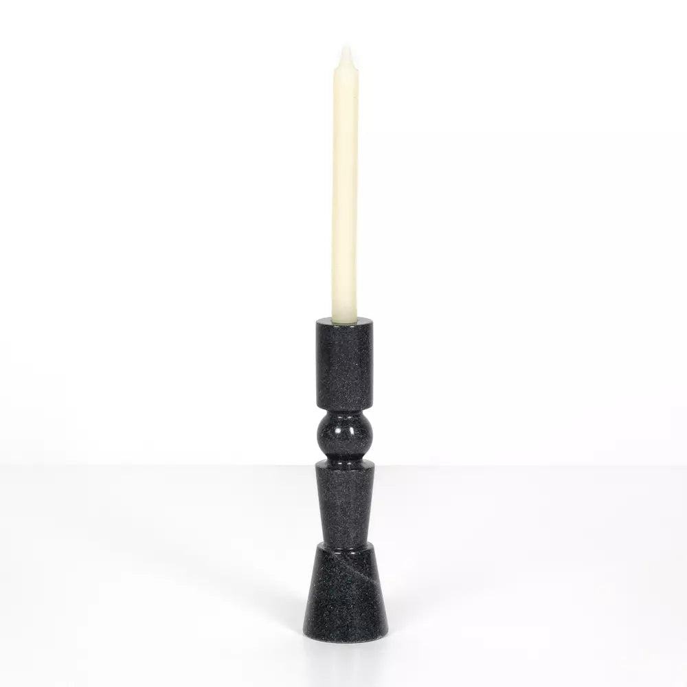 Rosette Taper Candlesticks