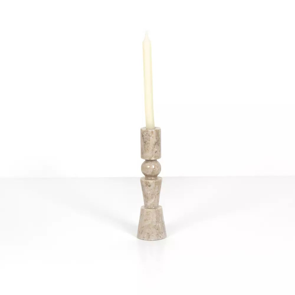 Rosette Taper Candlesticks