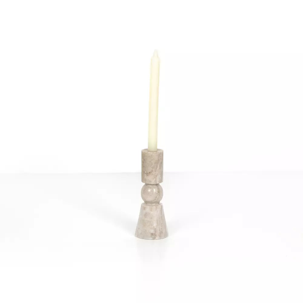 Rosette Taper Candlesticks