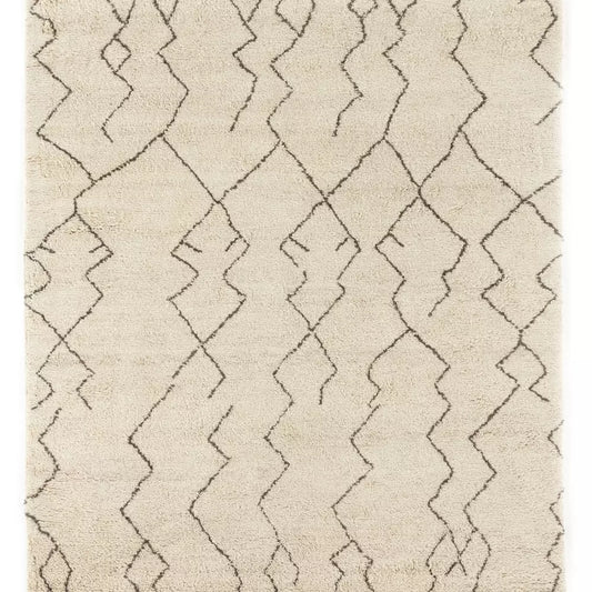 Taza Moroccan Hand Knotted Rug