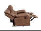 Rudger Manual Reclining Sofa, Chestnut