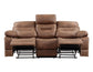 Rudger Manual Reclining Sofa, Chestnut