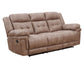 Anastasia Manual Reclining Sofa, Cocoa