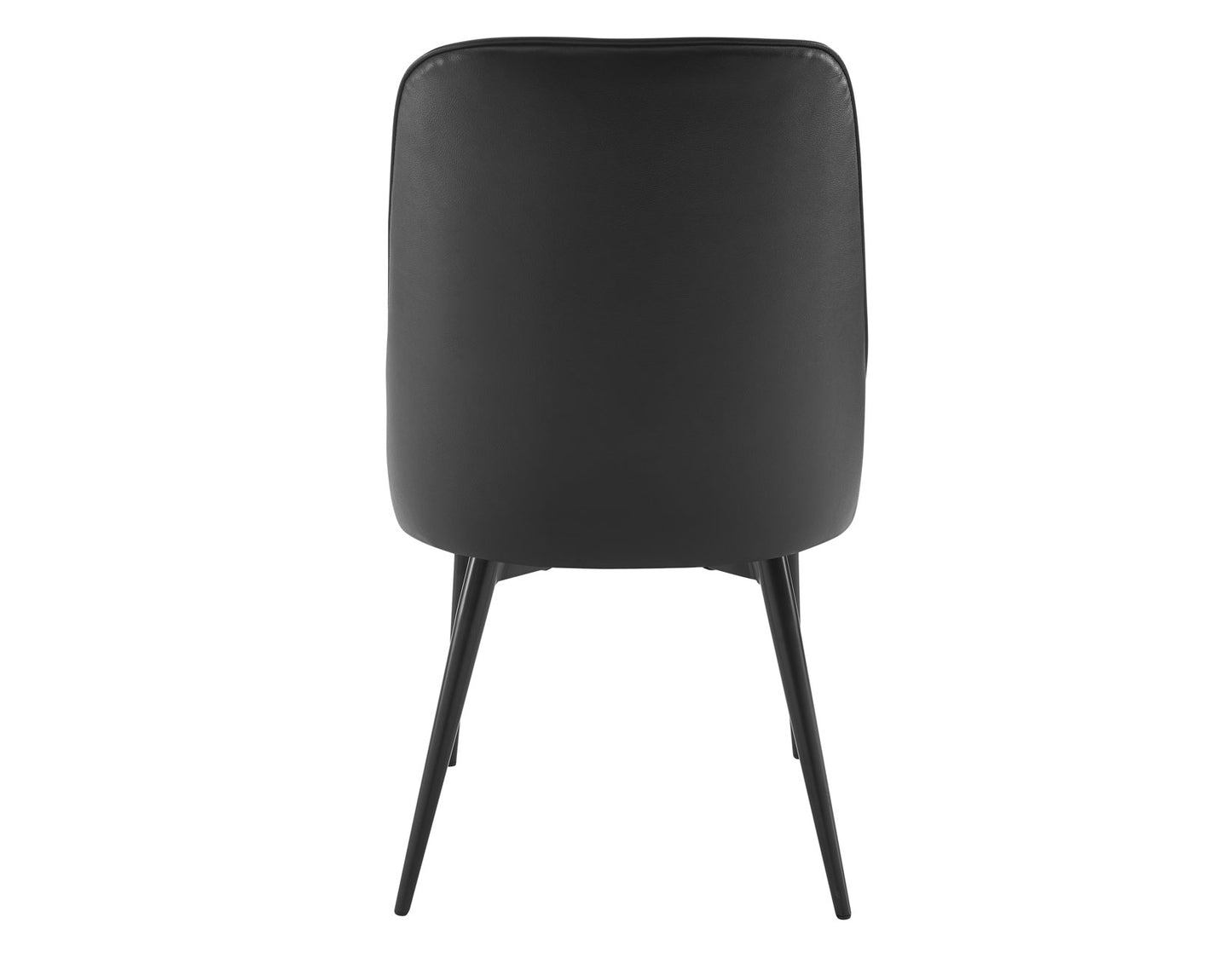 Colfax, Black Leatherette Side Chair