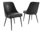 Colfax, Black Leatherette Side Chair