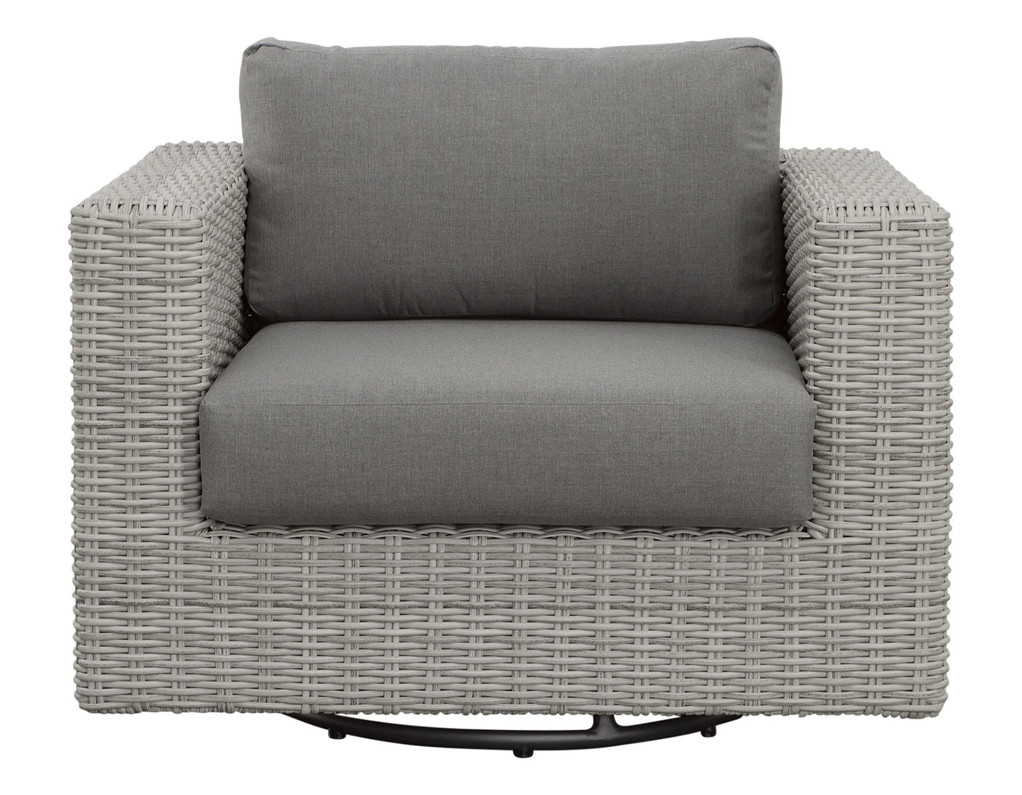 Blakley Swivel Chair w/ .5 Round Wicker