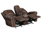 Navarro Manual Reclining Console Loveseat