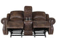 Navarro Manual Reclining Console Loveseat