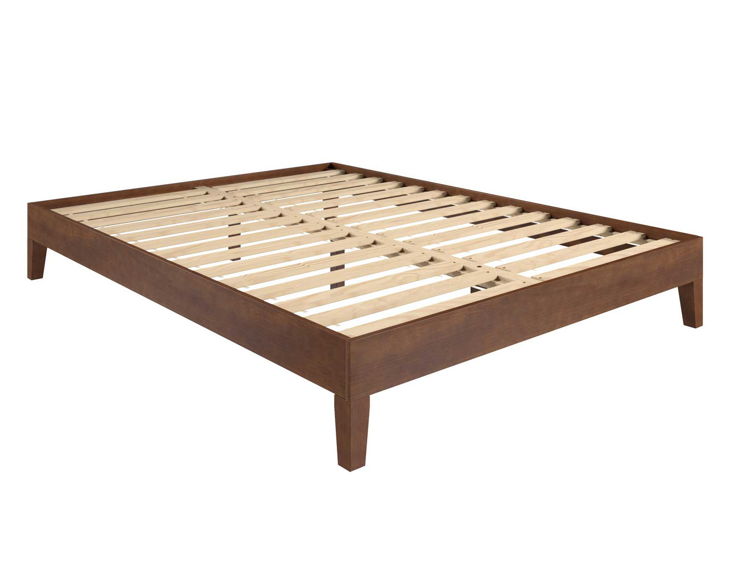 Nix Queen Platform Bed, Natural