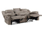 Abilene Manual Reclining Sofa with Drop-Down Console, Tan