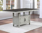 Hyland 80-inch Counter Table w/20-inch Leaf