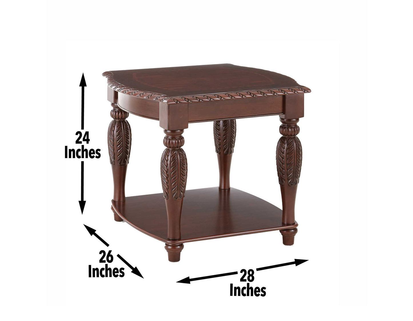 Antoinette 3-Piece Set
(Cocktail & 2 End Tables)