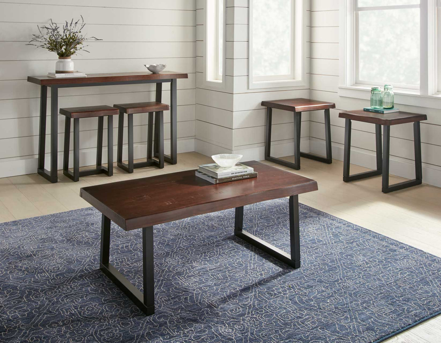 Jennings 3-Piece Counter Dining Set
(Bar & 2 Counter Stools)