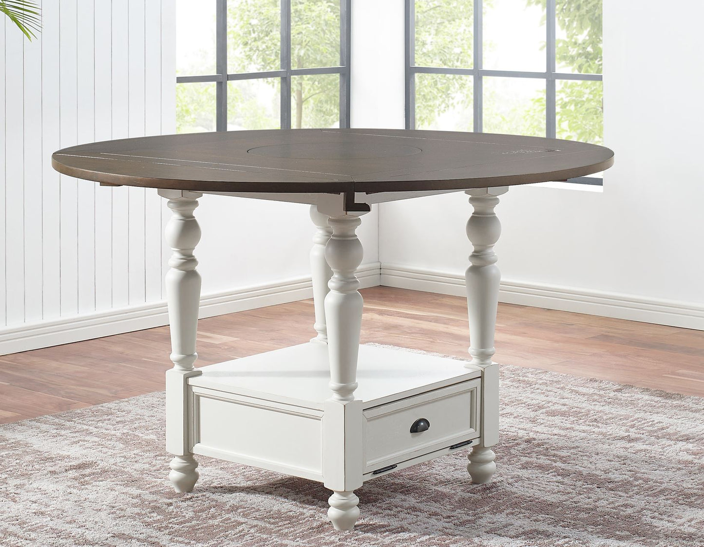 Joanna 59-inch Round Counter Table