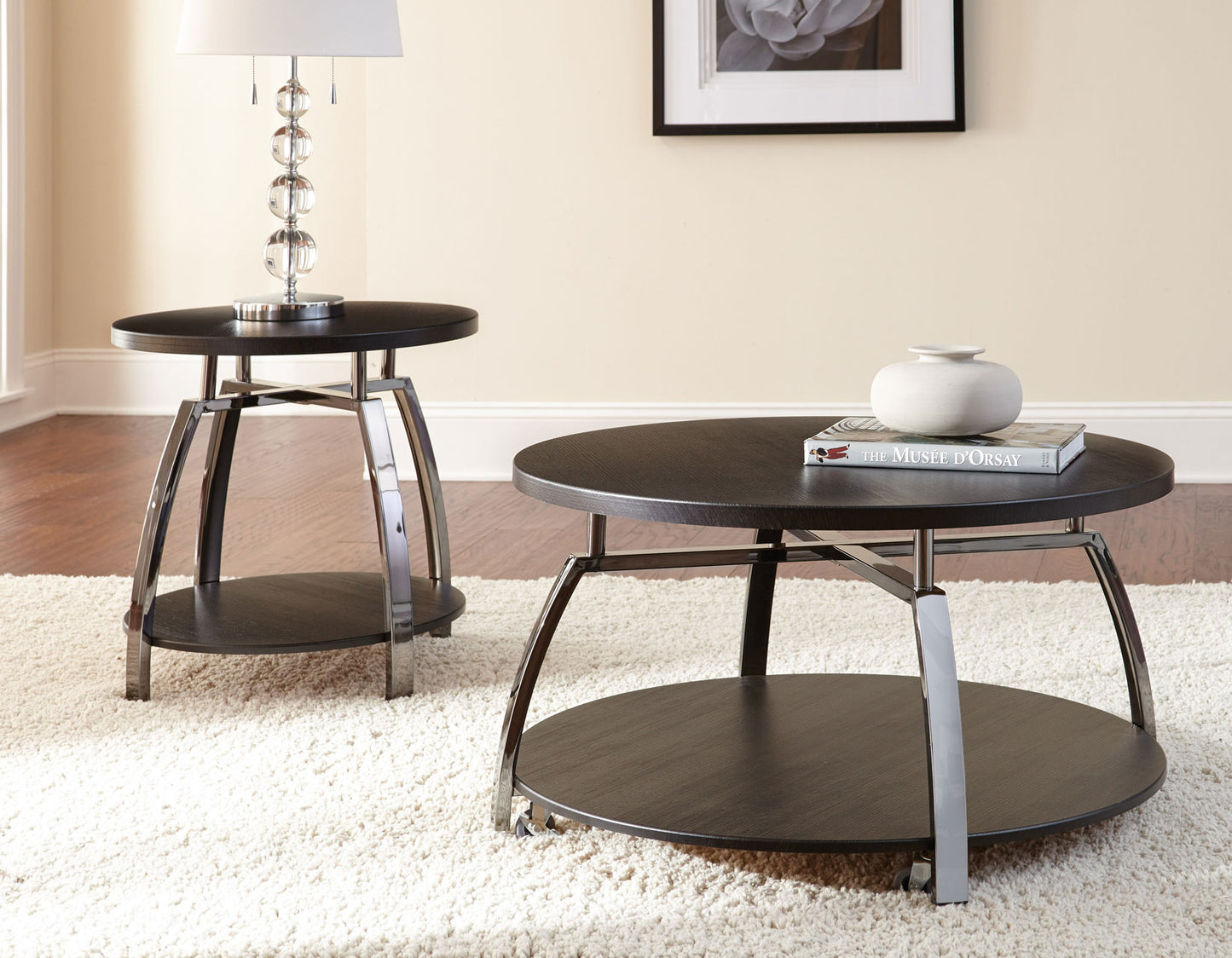 Coham 3-Piece Set
(Cocktail & 2 End Tables)