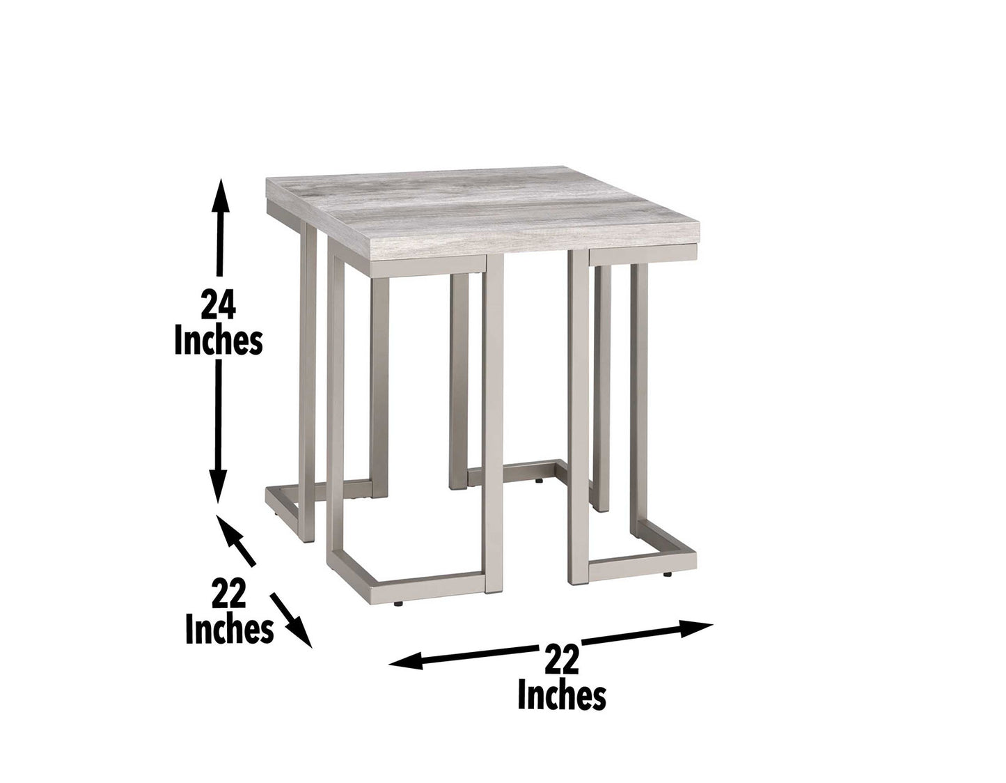 David 3-Piece Set
(Cocktail & 2 End Tables)