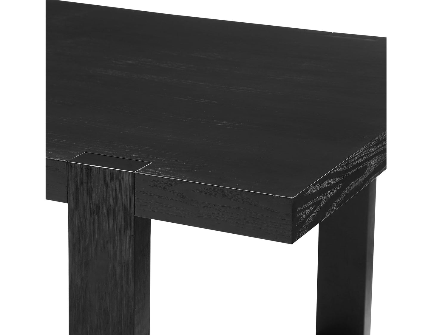 Yves 95-inch Dining Table with 18" leaf