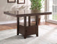 Yorktown 7-Piece Counter Storage Dining Set
(Counter Table & 6 Counter Chairs)