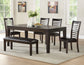 Ally 5 Piece Set
(Table & 4 Side Chairs)