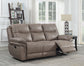 Isabella Sand 3 Piece Manual Motion Set
(Sofa, Loveseat & Chair)