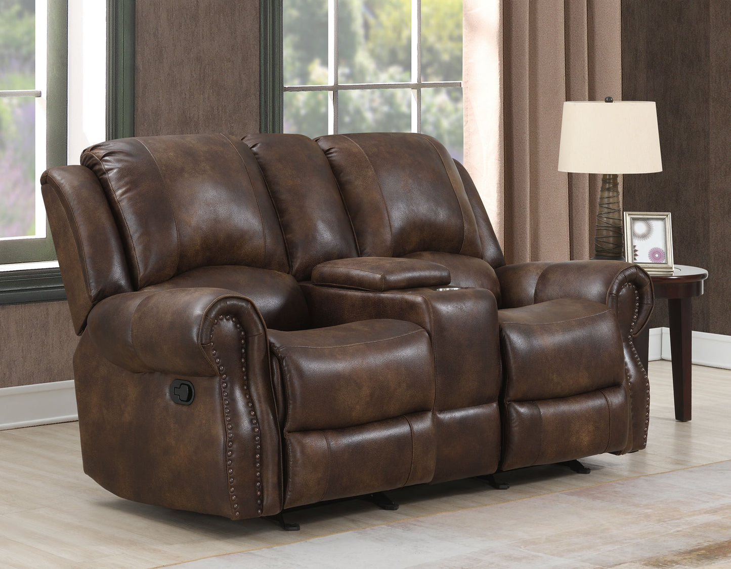 Navarro 3-Piece Manual Motion Set
(Sofa, Console Loveseat and Recliner)