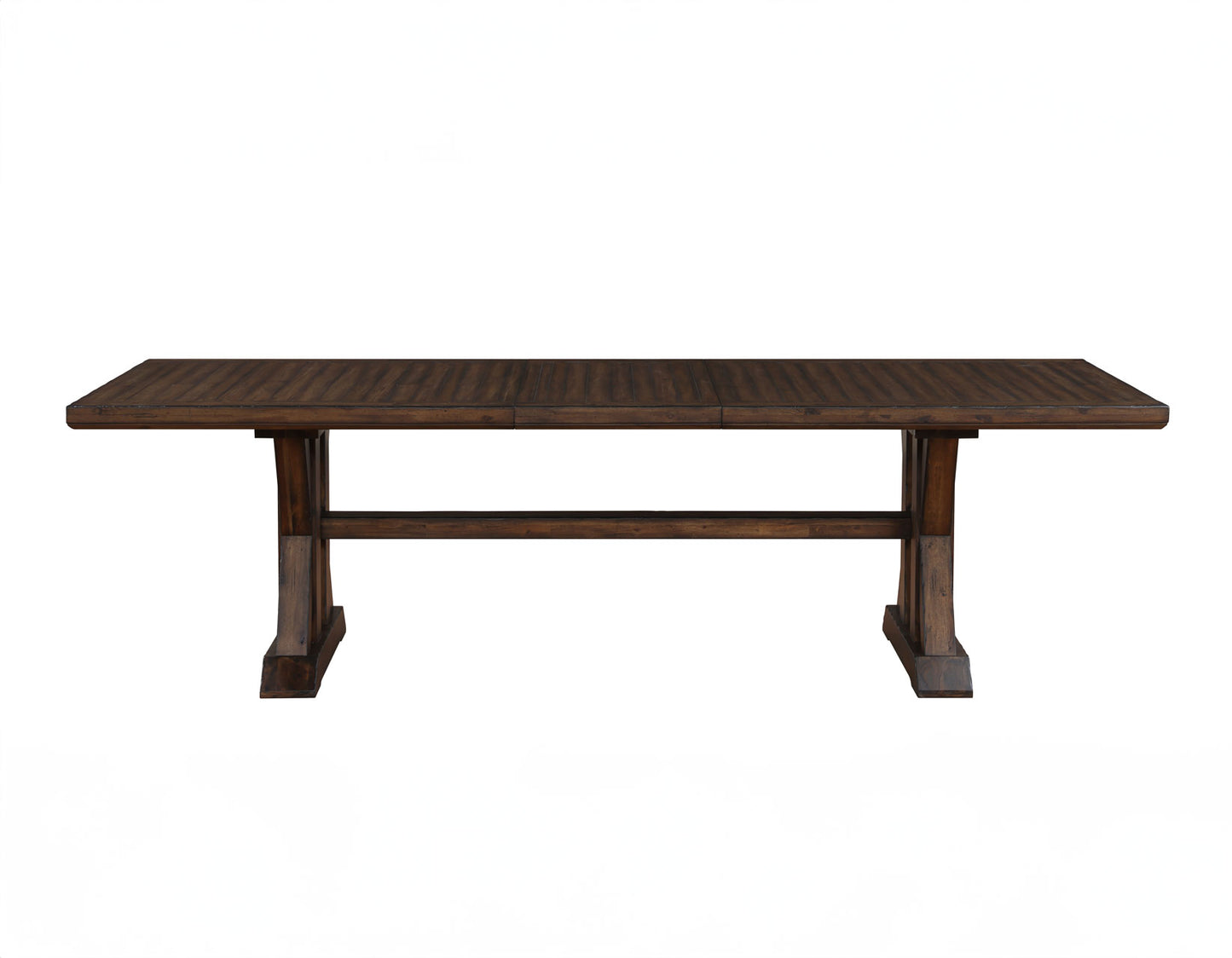 Auburn 86-106-inch Dining Table with 2-20 inch Leaves