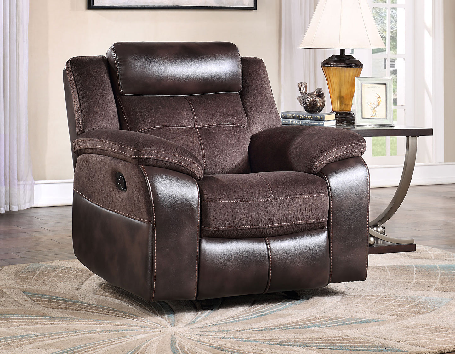 Pueblo 3-Piece Manual Reclining Set
(Sofa, Loveseat & Chair)