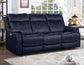 Valencia 3-Piece Dual-Power Ocean Blue Reclining Set
(Sofa, Loveseat & Chair)