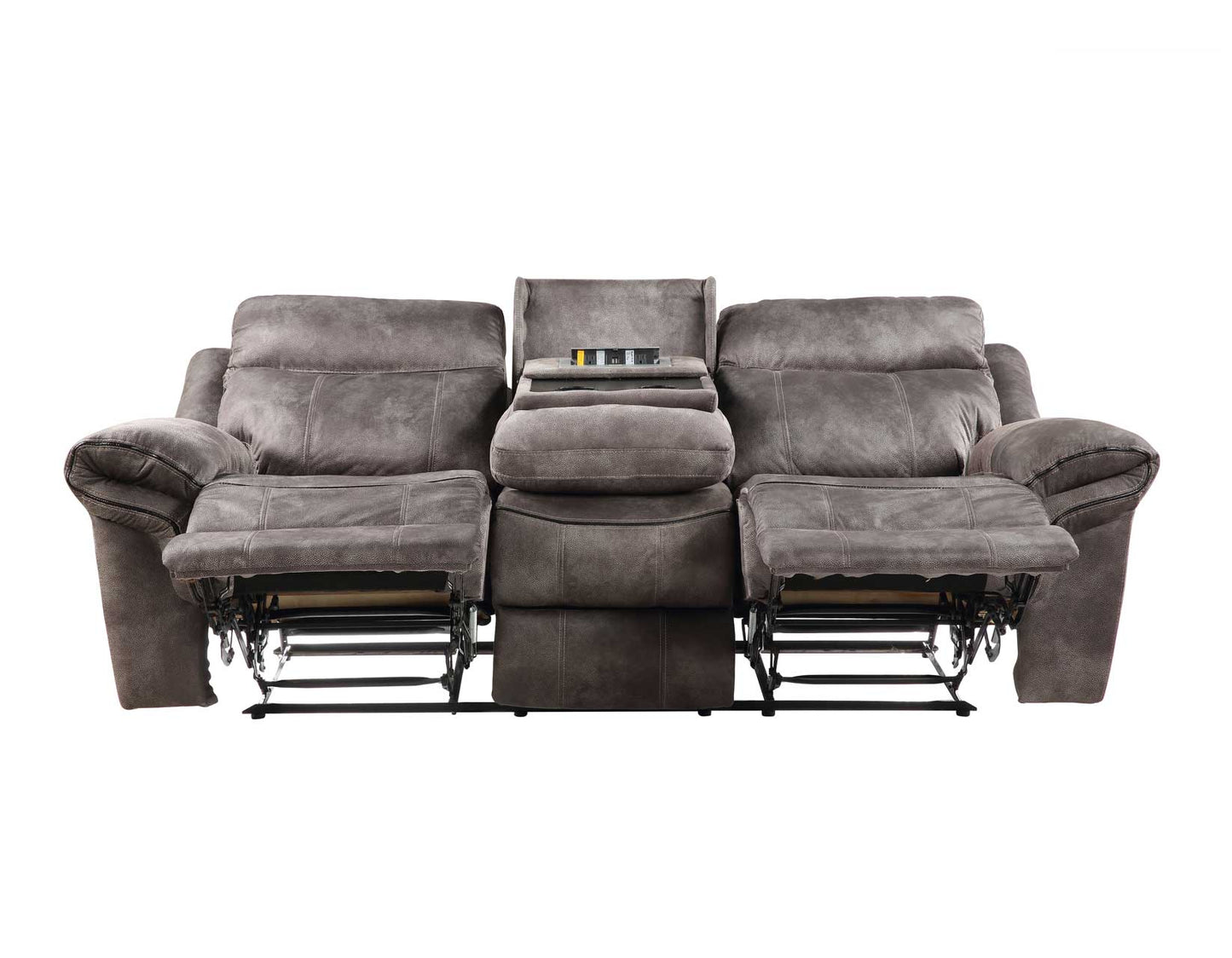 Nashville 3-Piece Manual Reclining Set, Grey