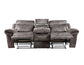 Nashville 3-Piece Manual Reclining Set, Grey