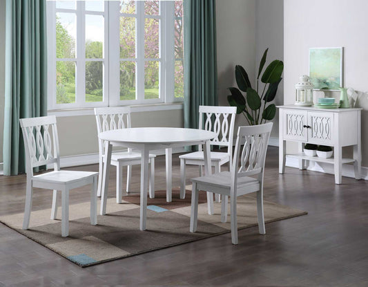 Naples 5-Piece Drop-Leaf Dining
(Table & 4 Side Chairs)