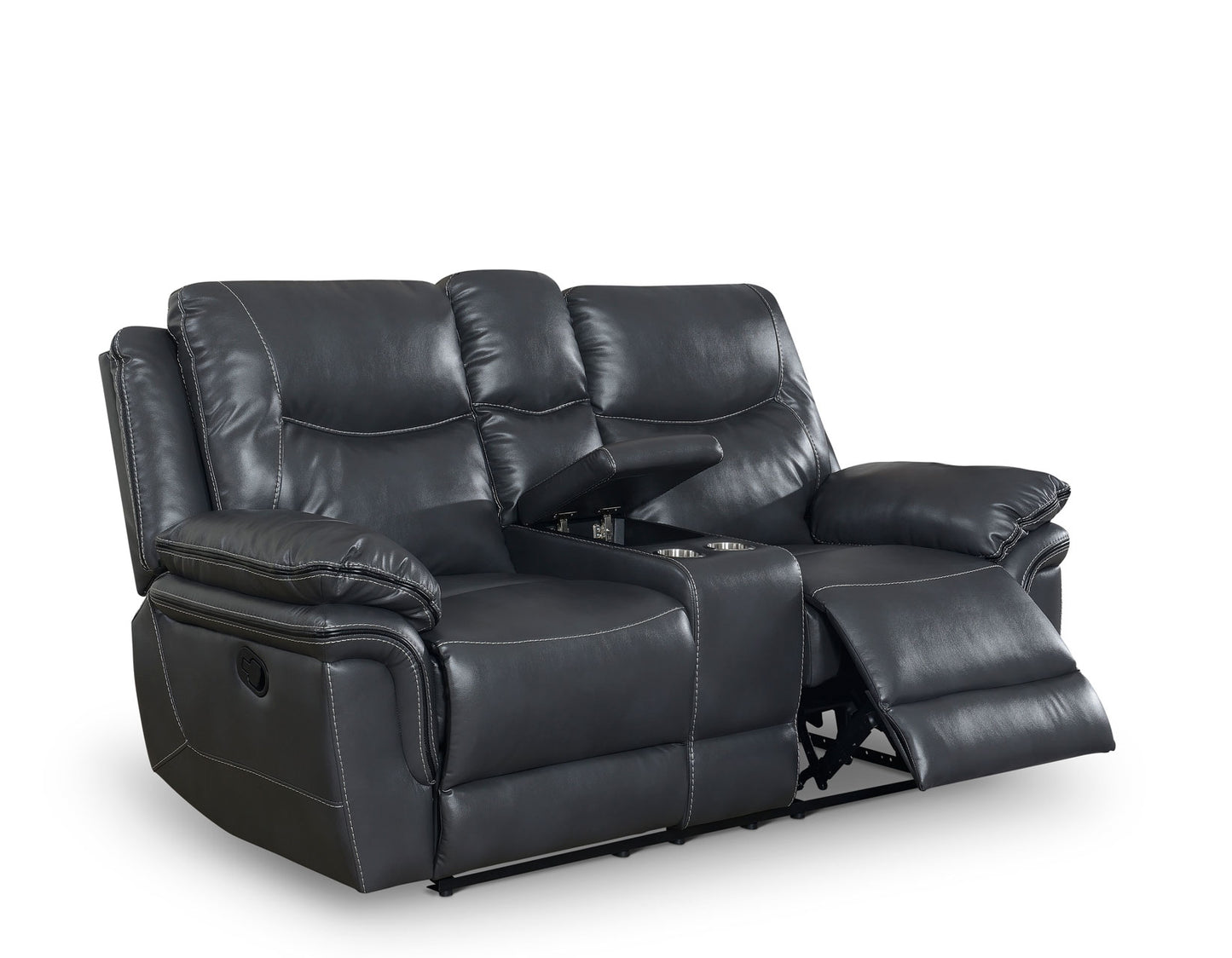 Isabella Grey 3 Piece Manual Motion Set
(Sofa, Loveseat & Chair)