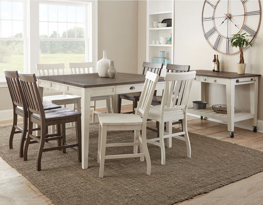 Cayla 7 Piece Counter Dining Set
(Table & 6 Chairs)