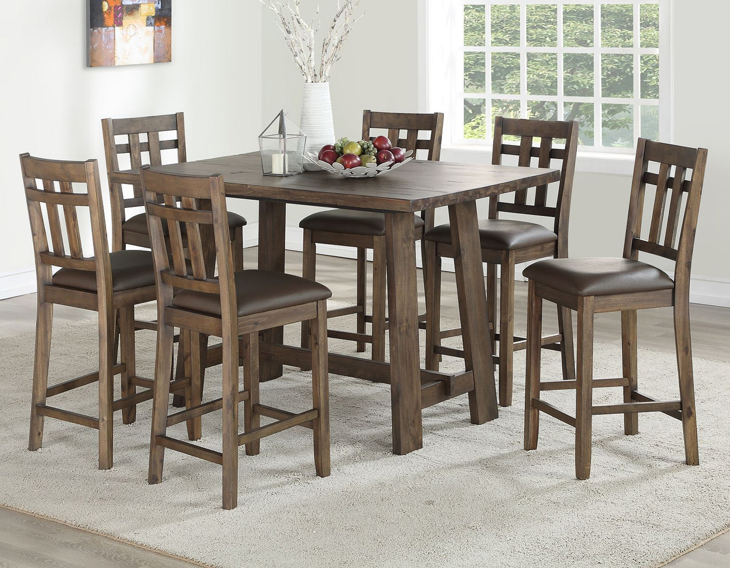 Saranac 5-Pack Counter
(Table & 4 Counter Chairs)