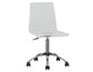 Arthur Adjustable Swivel Chair, Clear