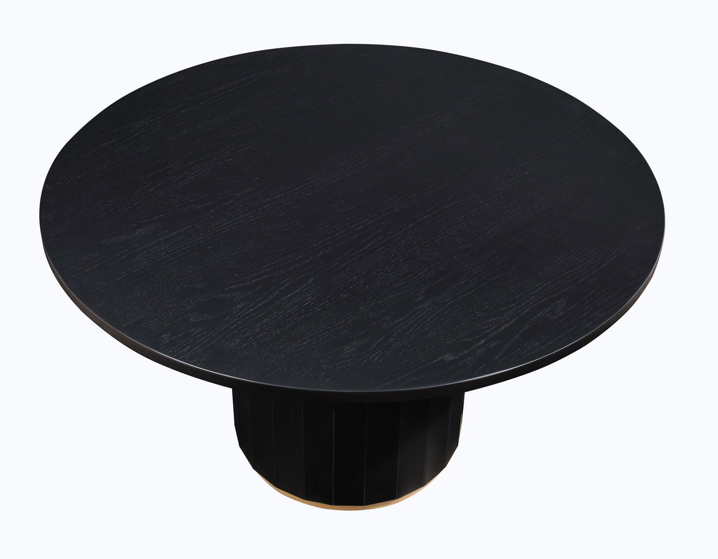 Magnolia 52-inch Round Table, Black