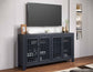 Rio 4-Door Accent Cabinet, Navy