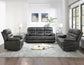 Rudger Manual Reclining Sofa, Gray