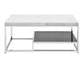 Aston White Marble Coffee Table