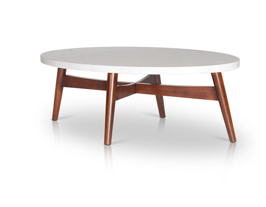 Serena Silverstone OvalCocktail Table