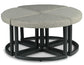 Yukon Coffee Table with Stools