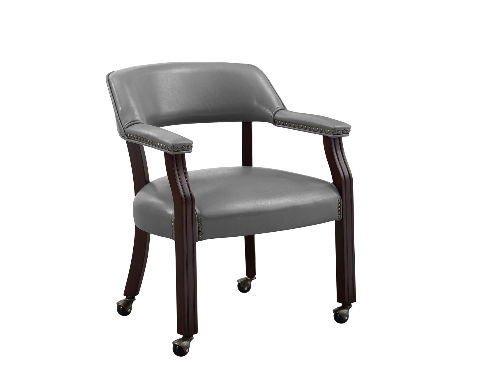 Upholstered game chairs online with casters