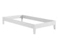 Nix Twin Platform Bed, White