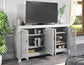 Rio 4-Door Accent Cabinet, Gray