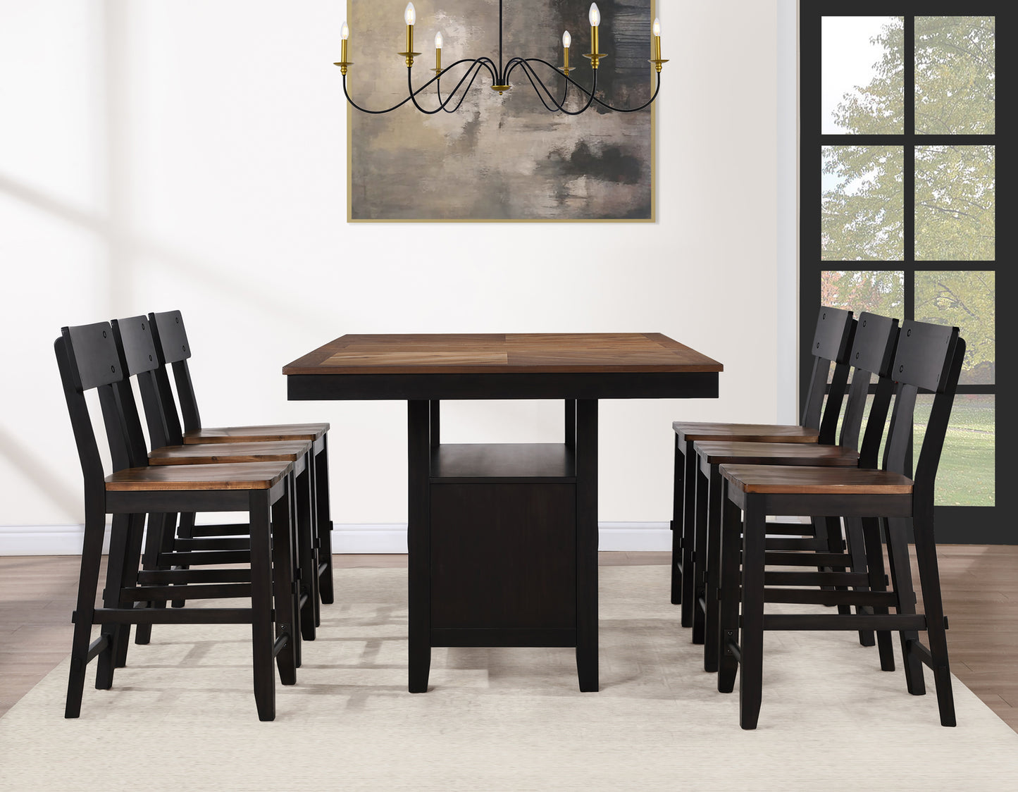 Bermuda 6-PIece Counter Dining Set