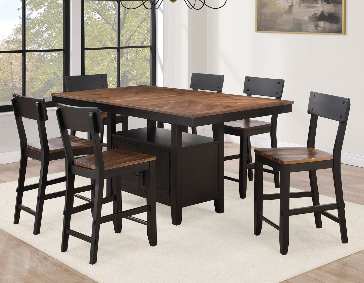 Bermuda 6-PIece Counter Dining Set