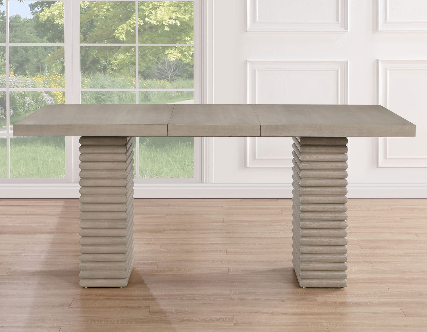 Lily 60-78" Counter Table w/18" Leaf