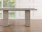 Lily 60-78" Counter Table w/18" Leaf