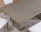 Lily 60-78" Dining Table w/18-inch Leaf