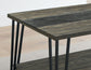 Harper Sofa Table with SIntered Stone Inlay